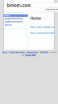 Mobile Screenshot of binom.com